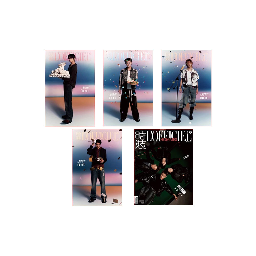 LNGSHOT - L'OFFICIEL HOMMES Magazine (May 2026 issue) – CHOCOKPOPSHOP