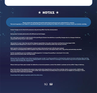ATEEZ - WATER 3D STICKER [ANITEEZ IN DEJA VU Official MD]
