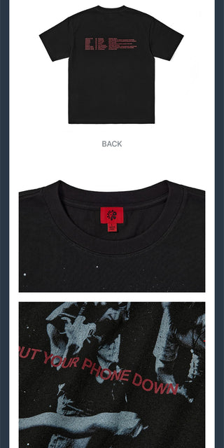 CORTIS - TOUR Routing T-Shirt (Black) [2026 PUT YOUR PHONE DOWN CORTIS TOUR MD]