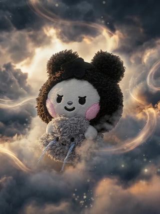 ATEEZ MIGHTEEZ - SEONGHWA TTEONGYO Weather Plush Keyring [Berry Breezy Fairy MD]