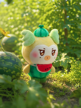 ATEEZ MIGHTEEZ - MINGI MINGYO Fruit Plush Keyring [Berry Breezy Fairy MD]