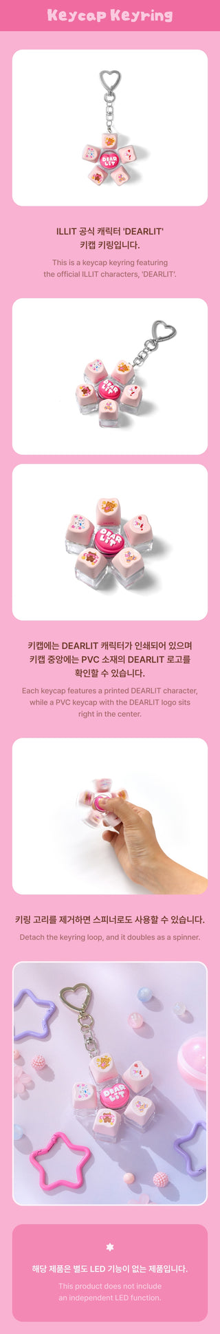 ILLIT - KEYCAP KEYRING [DEARLIT MD]
