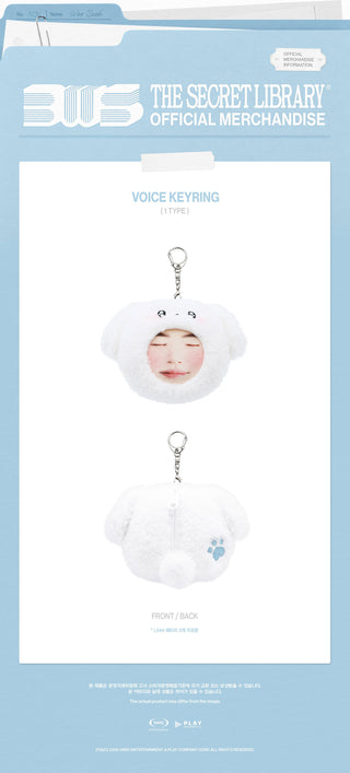 BYEON WOO SEOK - VOICE KEYRING [Asia Fanmeeting Tour he Secret Library in Seoul MD]