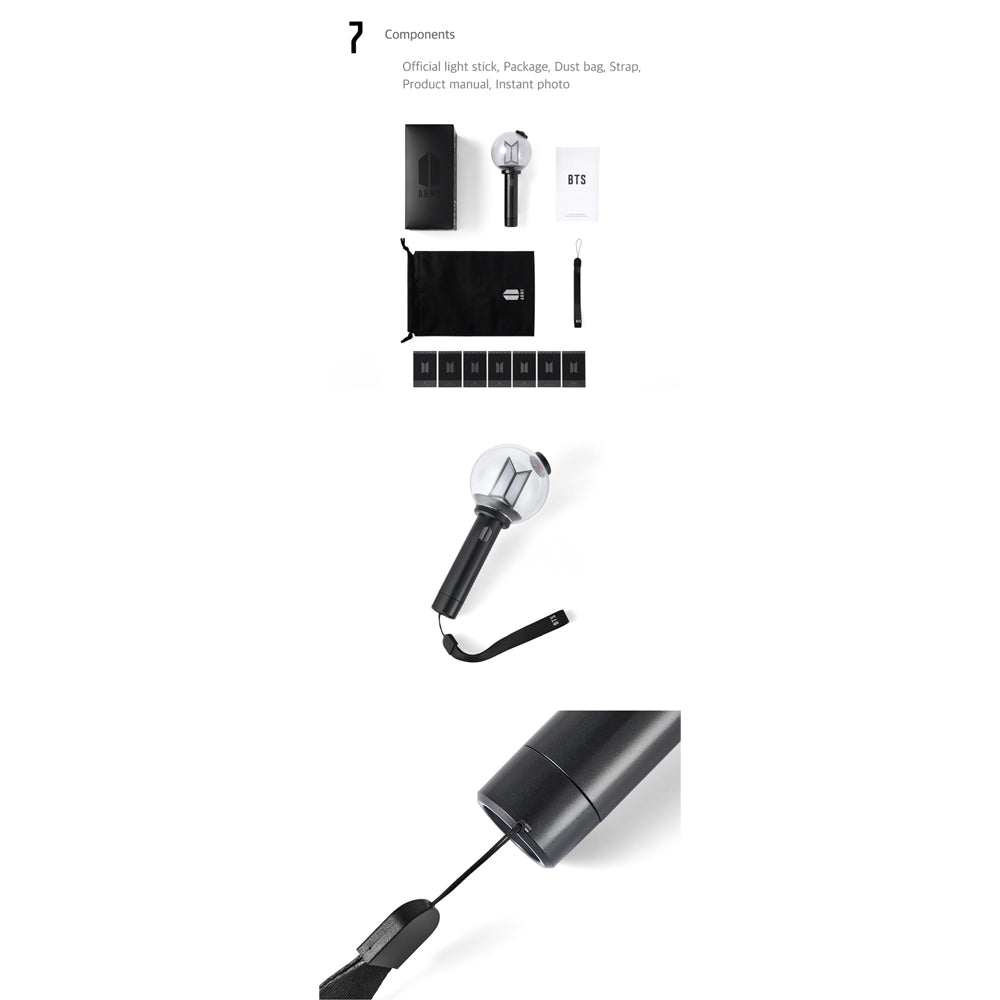BTS Official Light Stick Ver.4 + Cradle Set | Official Light Stick