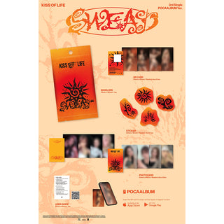 KISS OF LIFE - 3rd Single Album SWEAT (POCAALBUM VER.)