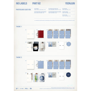 TOMORROW X TOGETHER YEONJUN - 2nd Mini Album NO LABELS: PART 02 (Photocard Case Ver.)