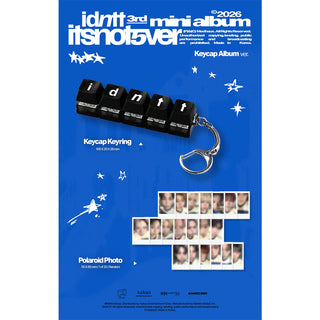 idntt - The 3rd Mini Album [itsnotover] Keycap Album
