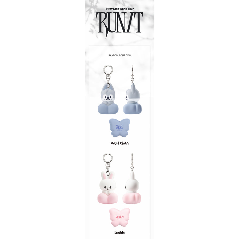 Stray Kids SKZOO Secret Clicker Keyring | World Tour RUN IT Seoul