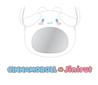 Cinnamoroll and Jinirat character with a white background
