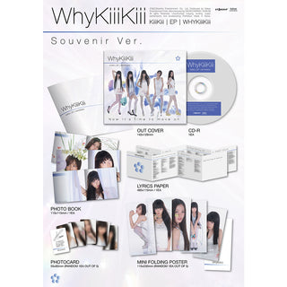 KiiiKiii - The 3rd EP WhyKiiiKiii (SOUVENIR VER.) DIGIPACK