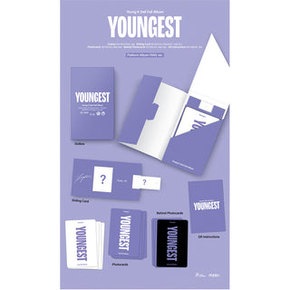 DAY6 Young K - 2nd Full Album YOUNGEST (PLATFORM ALBUM FANS VER.)