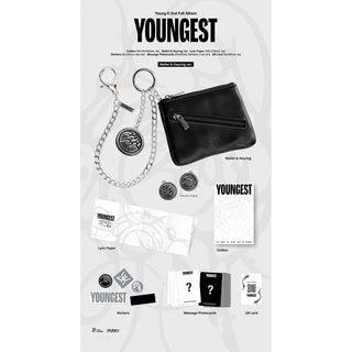 DAY6 Young K - 2nd Full Album YOUNGEST (Wallet & Keyring ver.)