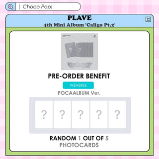 PLAVE - 4th Mini Album Caligo Pt.2 (POCAALBUM VER.)