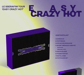 LE SSERAFIM - LE SSERAFIM TOUR 'EASY CRAZY HOT' ENCORE IN SEOUL DC