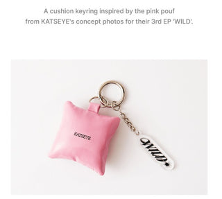 KATSEYE - Cushion Keyring [WILD POP-UP MD]