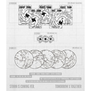 TOMORROW X TOGETHER – 9th Mini Album [PERFECT STORM] (STORM IS COMING Ver.)