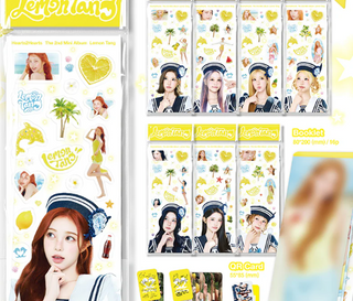 Hearts2Hearts - 2nd Mini Album [LEMON TANG] (STICKER VER.)