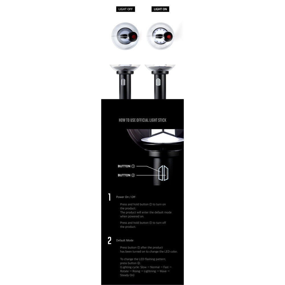 BTS Official Light Stick Ver.4 + Cradle Set | Official Light Stick