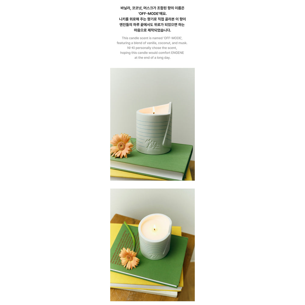 Enhypen - NI-KI CUSTOM CANDLE (ARTIST-MADE COLLECTION BY ENHYPEN