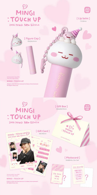 ATEEZ MINGI - TOUCH UP Lip Balm [ATEEZ 2026 BIRTHDAY MD]