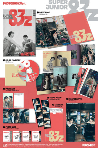 SUPER JUNIOR-83z  -  1st Mini Album PROMISE (Photobook Ver.)