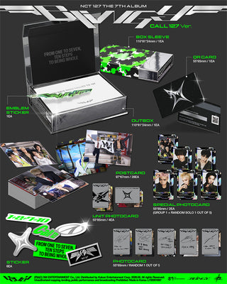 NCT 127 - 7th Album [BLINGY] (CALL 127 VER.)
