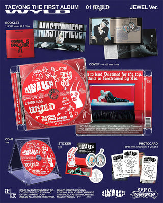 NCT TAEYONG - The 1st Album [WYLD] (JEWEL CASE VER.)