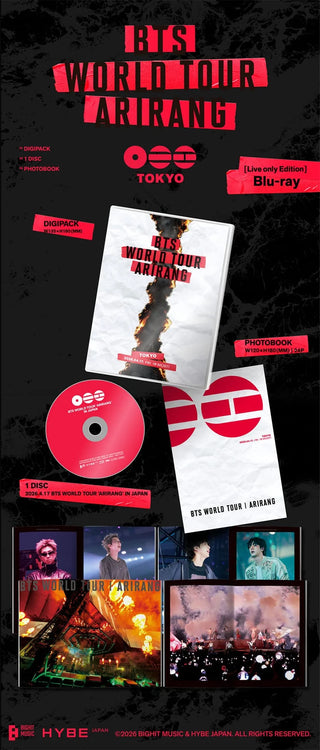 BTS WORLD TOUR ‘ARIRANG’ IN JAPAN – Blu-ray [Live Only Edition]
