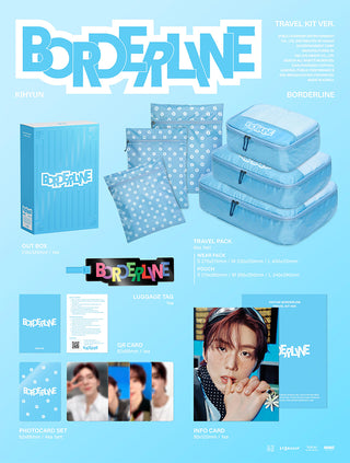 MONSTAX KIHYUN - EP [BORDERLINE] (TRAVEL KIT VER.)