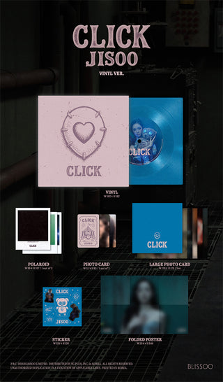 BLACKPINK JISOO - Single Album  [CLICK] VINYL VER.