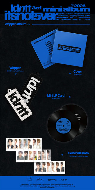 idntt - The 3rd Mini Album [itsnotover] Wappen Album
