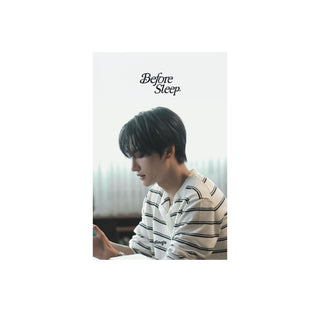 ATEEZ SEONGHWA Before Sleep poetry book package with notebook book jacket and wooden pencils
