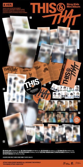 [EXCLUSIVE PRICE] Stray Kids - 10th Mini Album THIS & THAT (& VER.)