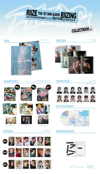 RIIZE - The 1st Mini Album [RIIZING] (Collect Book Ver.)