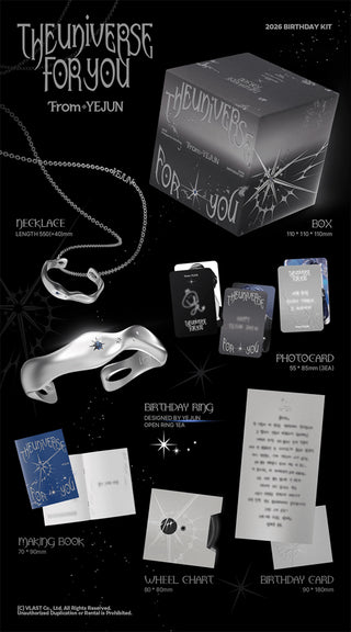 PLAVE - 2026 BIRTHDAY YEJUN KIT [The Universe For You From YEJUN]