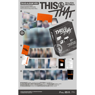 Stray Kids - 10th Mini Album THIS & THAT (FANS ALBUM VER.)