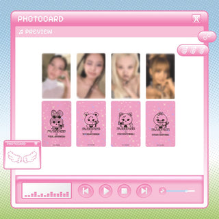 BLACKPINK X TAMAGOTCHI Seoul Pop-Up Special Photocard member choice
