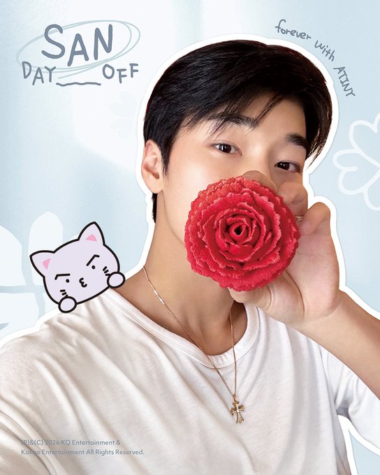 CHOI SAN (ATEEZ) - DAY OFF Shoulder Bag SET [2026 ATEEZ HAPPY