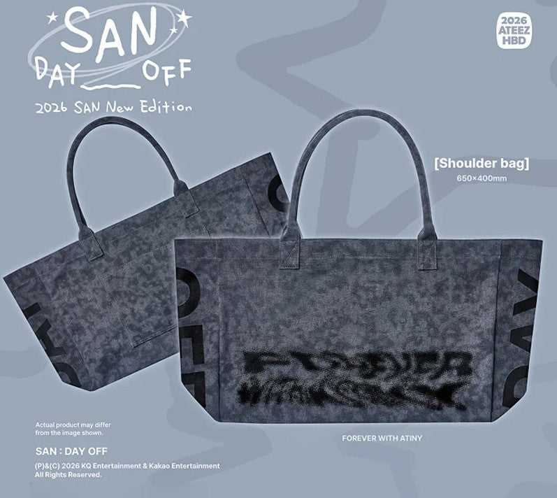 CHOI SAN (ATEEZ) - DAY OFF Shoulder Bag SET [2026 ATEEZ HAPPY
