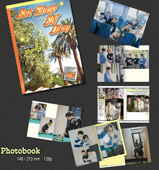 ENHYPEN EAT SLEEP EN DIVE IN AUS Travel Book package contents photobook