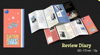 ENHYPEN EAT SLEEP EN DIVE IN AUS Travel Book package contents review diary 10page