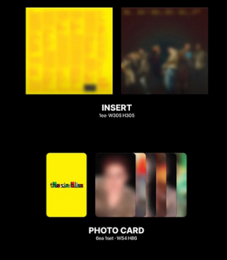 ENHYPEN THE SIN : BLISS LP Version Package Contents