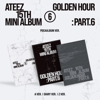 ATEEZ - 15th Mini Album [GOLDEN HOUR : PART.6] (POCAALBUM)