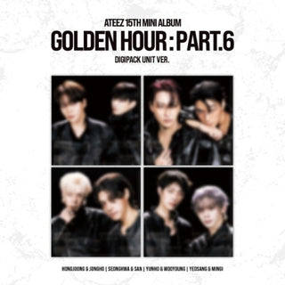 ATEEZ - 15th Mini Album [GOLDEN HOUR : PART.6] (DIGIPACK UNIT VER.)