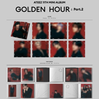 [Exclusive Price] ATEEZ - 11TH EP 'GOLDEN HOUR : PART.2' (Digipack)