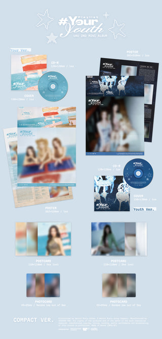 UAU - 2nd Mini Album [PLAYLIST #YOUR YOUTH] COMPACT VER.