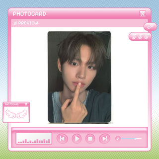 2026 CLOSE YOUR EYES SEASON'S GREETINGS OFFICIAL MERCH PHOTOCARD