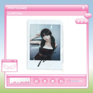 tripleS - Mini [msnz (Beyond Beauty)] Apple Music Official Signed Polaroid