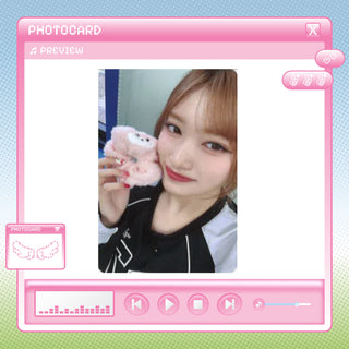 IVE X MINIVE POP-UP STORE MINIVE SCHOOL OFFICIAL PHOTOCARD