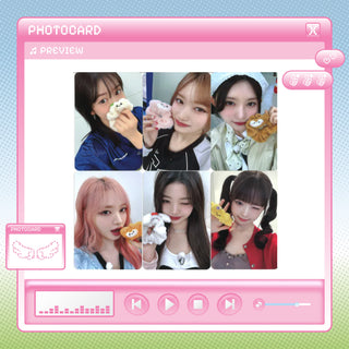 IVE X MINIVE POP-UP STORE MINIVE SCHOOL OFFICIAL PHOTOCARD